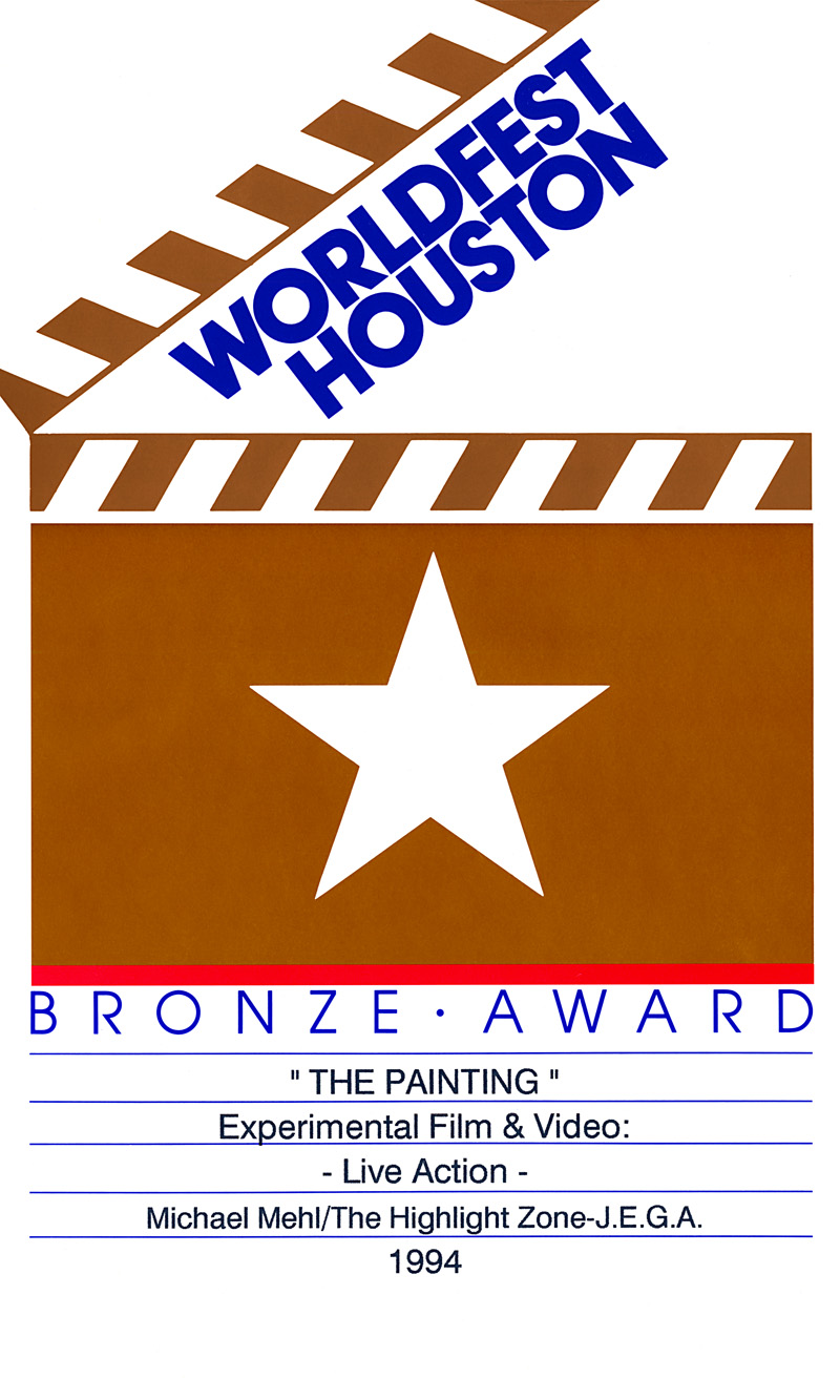 1994_Michael-Mehl_WorldFest-Houston_The-Painting_Experimental-Video-Bronze-Award-Certificate