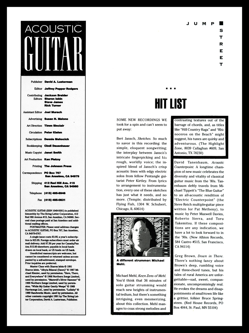 1991_Acoustic-Guitar-Magazine_MIchael-Mehl_Keen-Zens-Of-Mehl_02