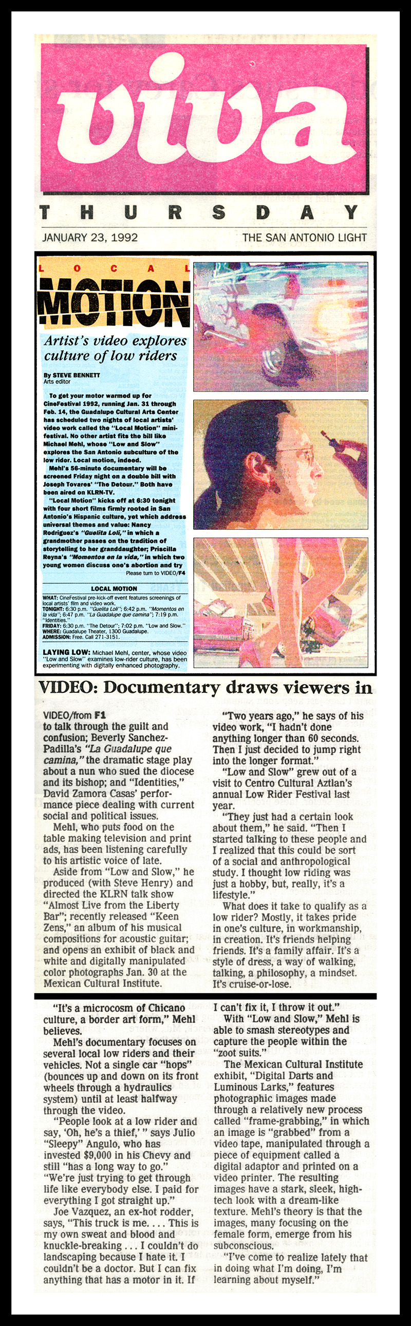 1992_Michael-Mehl_Viva-San-Antonio-Light_Low-&-Slow-TV-Documentary_CineFestival